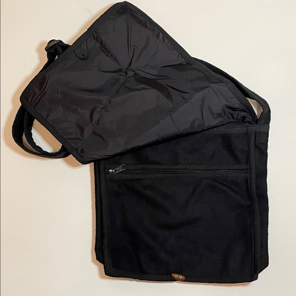 Black Buddha Eye Embroidery Crossbody Messenger Bag Goth Boho Indie Mystical Y2K - Picture 3 of 13